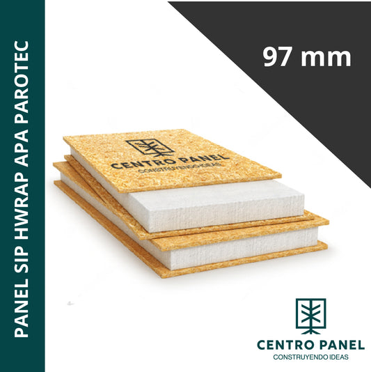 Panel SIP Paneles SIP HWRAP OSB APA PROTEC 97 mm