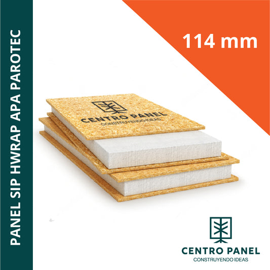 Panel SIP Paneles SIP HWRAP OSB APA PROTEC 114 mm