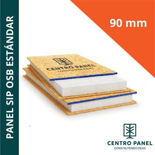Panel SIP OSB estándar 90 mm