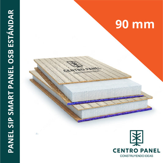Panel SIP SMART PANEL OSB estándar 90 mm