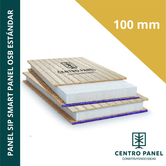 Panel SIP SMART PANEL OSB estándar 100 mm